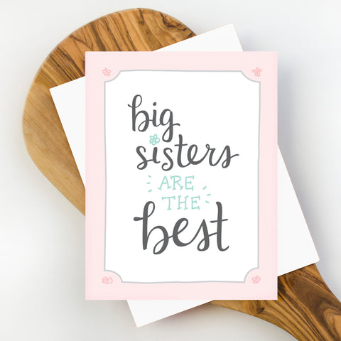 Big Sisters Greeting Card