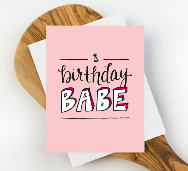 Birthday Babe Birthday Card