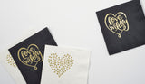 Dotted Heart Napkins