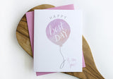 Best Day Pink Greeting Card