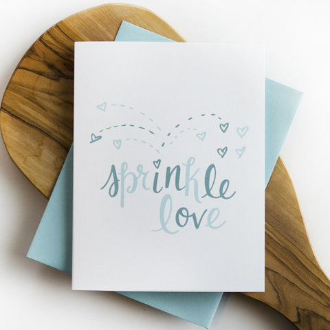 Sprinkle Love Greeting Card