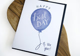 Best Day Blue Greeting Card