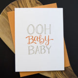 Ooh Baby Baby Greeting Card