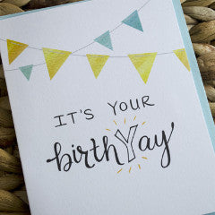 It's Your BirthYay Greeting Card