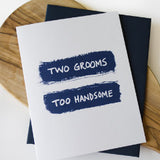 Two Grooms Wedding Card