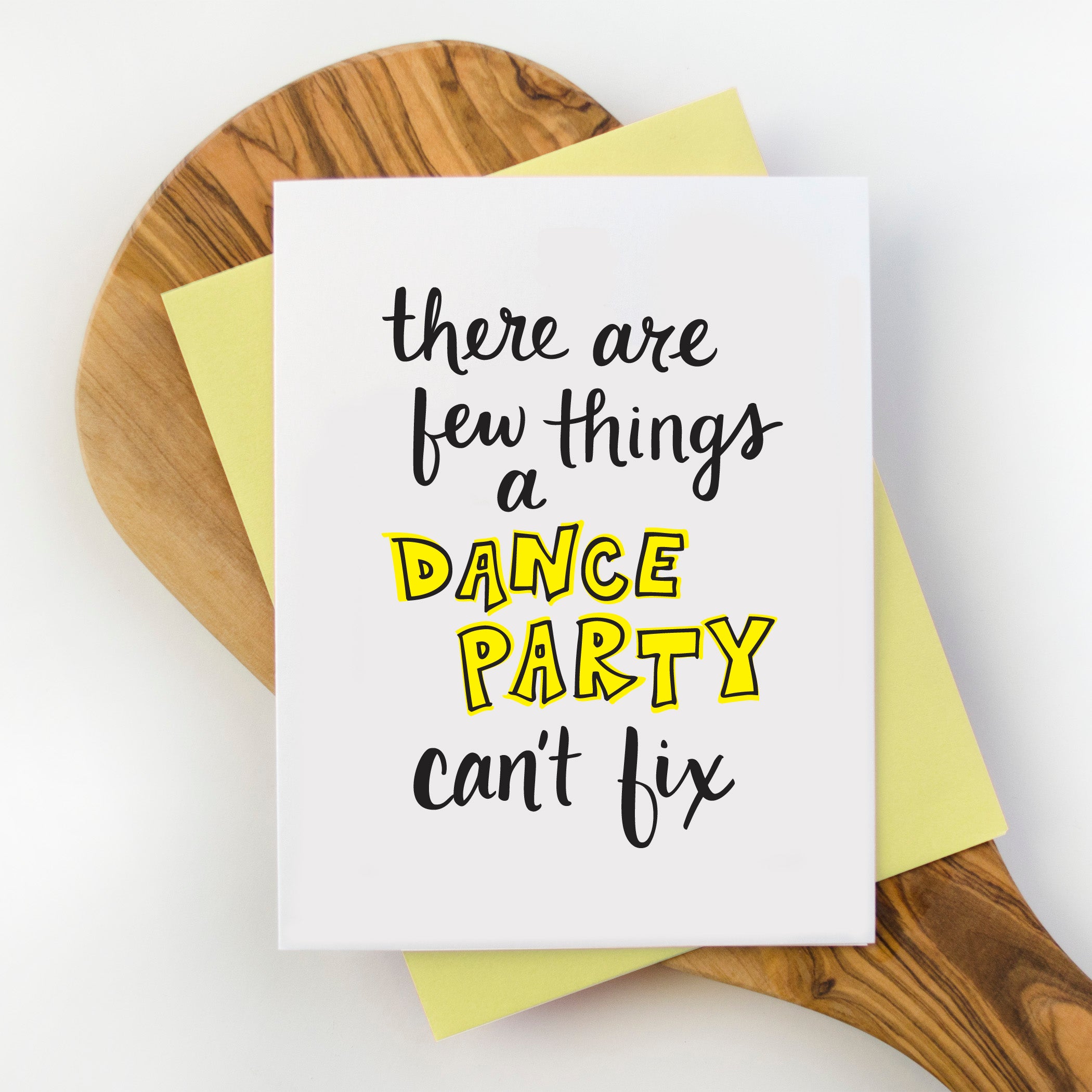 Dance Party Greeting Card