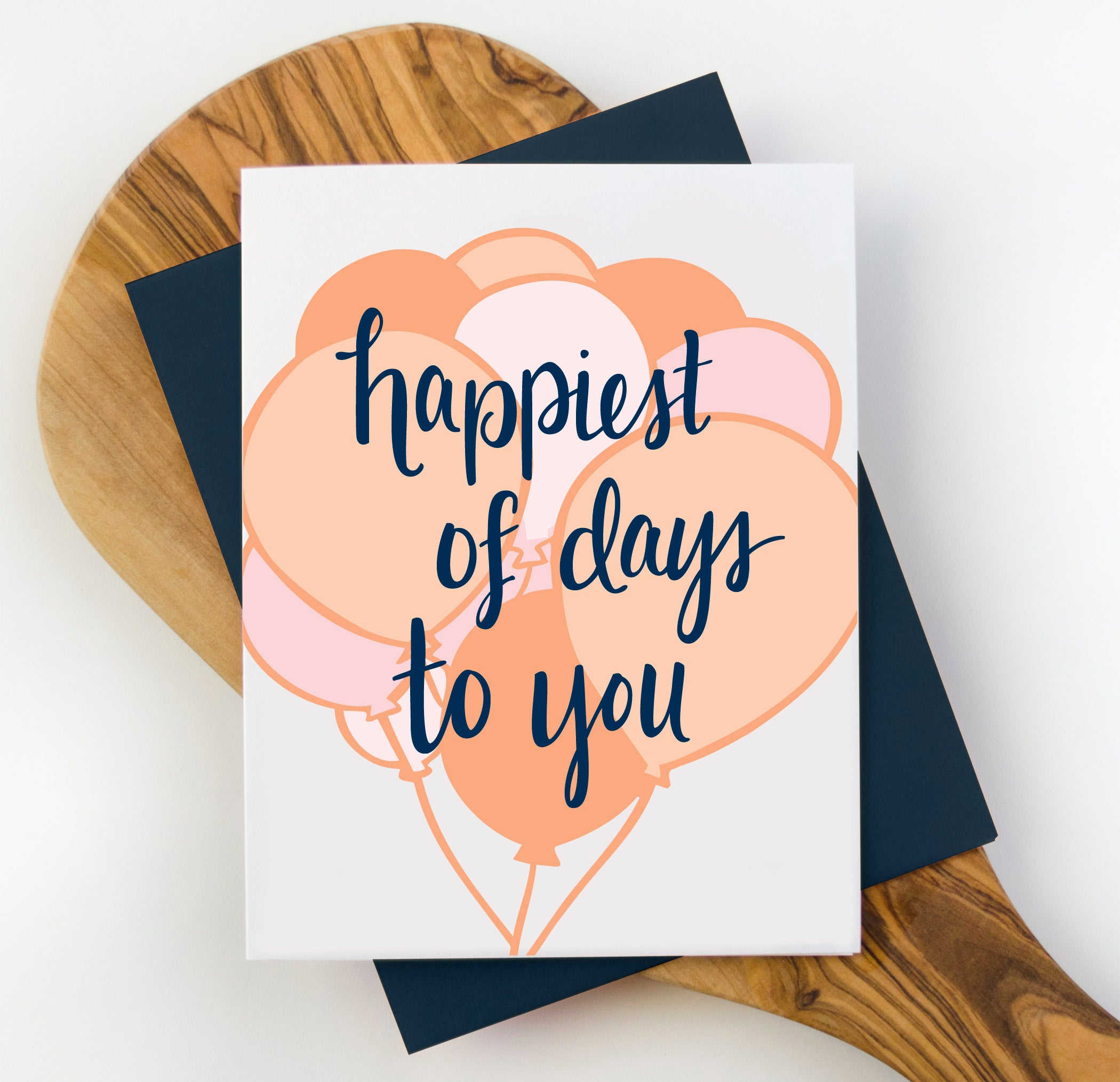 Happiest of Days Birthday Card