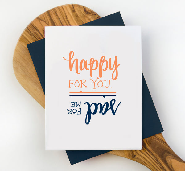 Happy For You Greeting Card