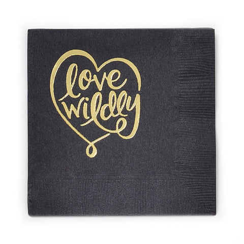 Love Wildly Napkins
