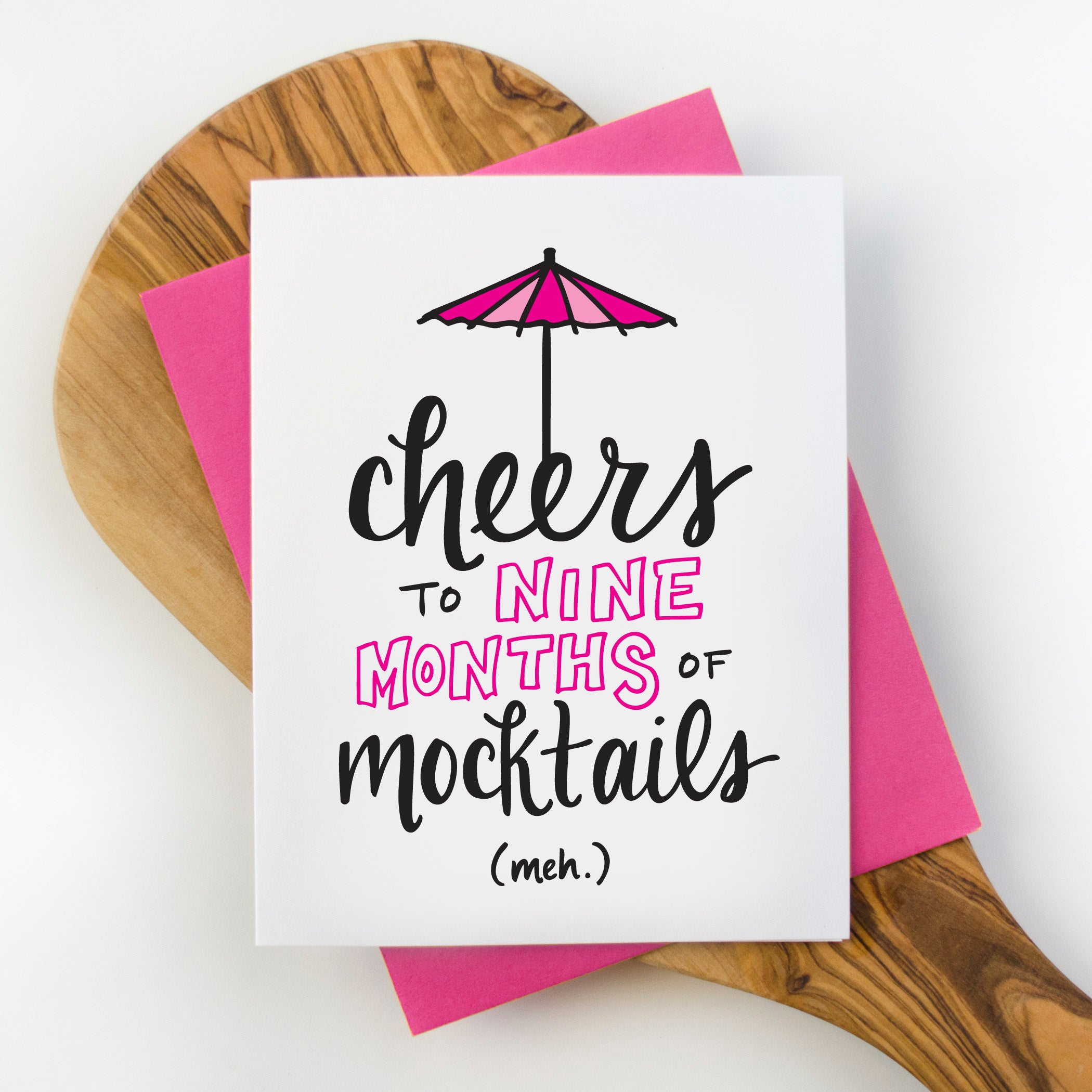 Mocktails Greeting Card