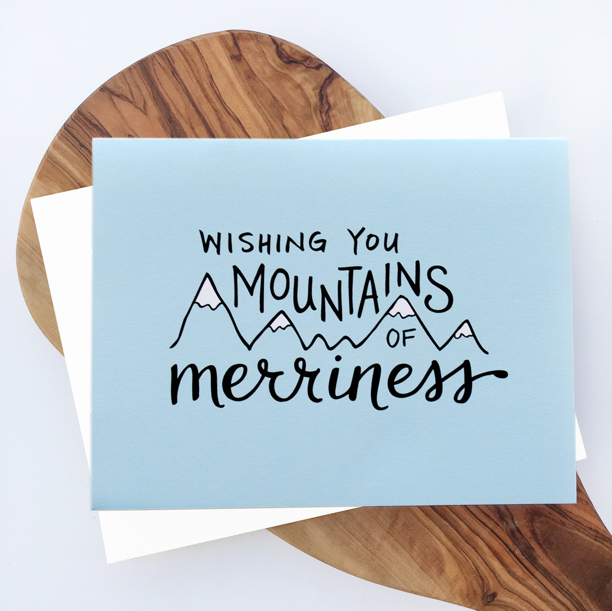 Mountains of Merriness Holiday Card