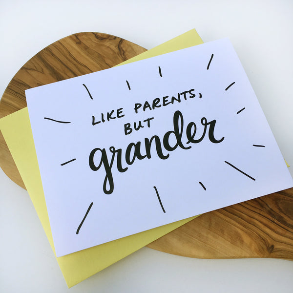 Grander Grandparents Day Card